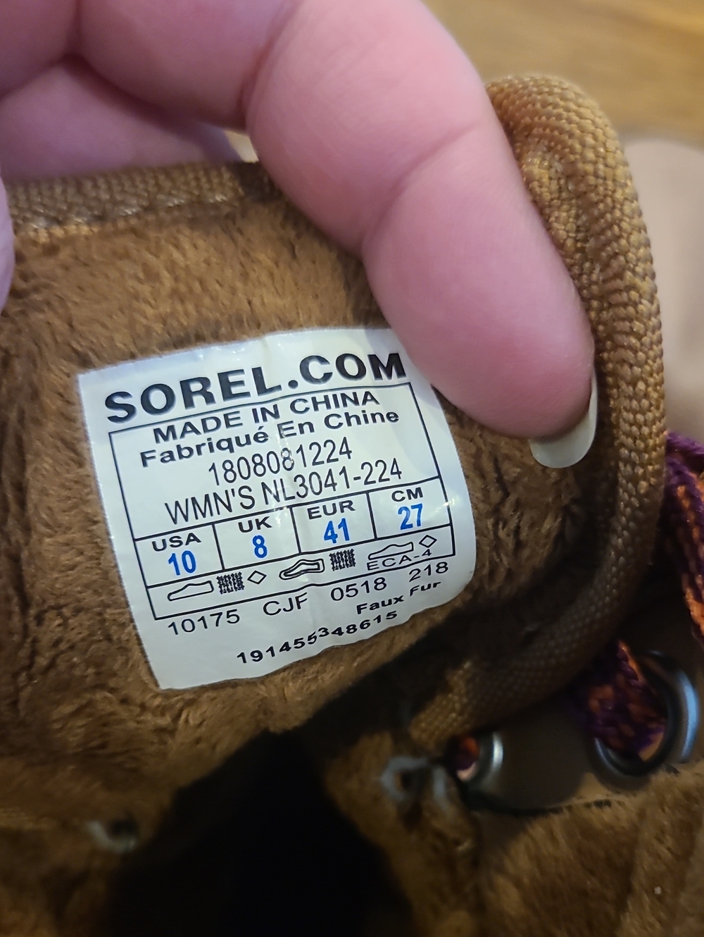 Women's Sorel Explorer 1964 Waterproof camel/nutmeg Winter Boots. Size 10 - Picture 6 of 7